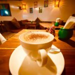 Simran Khan Instagram - Aesthetic dump🦋 . . #goadiries #throwback . . . . . . . . . . . #goadump #goadiaries #cafe #dineout #aesthetic #feels #teatime #dusk #vibes #goodvibes #travelphotography #travel #place #instalove #instafood #actress #simrankhan