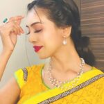 Simran Khan Instagram - Happy Diwali 🪔💛 #2023 . . . . . . . . . . . . . . . . . . #festivelook #diwali #happydiwali #traditional #indian #lovesaree #saree #instagram #instalike #festival #yellow #ethnic #diwalilook #actress #simrankhan