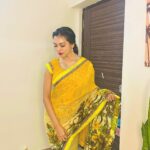 Simran Khan Instagram - Happy Diwali 🪔💛 #2023 . . . . . . . . . . . . . . . . . . #festivelook #diwali #happydiwali #traditional #indian #lovesaree #saree #instagram #instalike #festival #yellow #ethnic #diwalilook #actress #simrankhan
