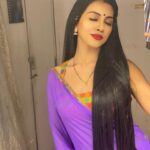 Simran Khan Instagram - Eessshhhhhhh❤️ . . . . . . . . . . . . . #shootday #picoftheday #bts #upcoming #project #saree #instagood #instalove #igers #actress #simrankhan