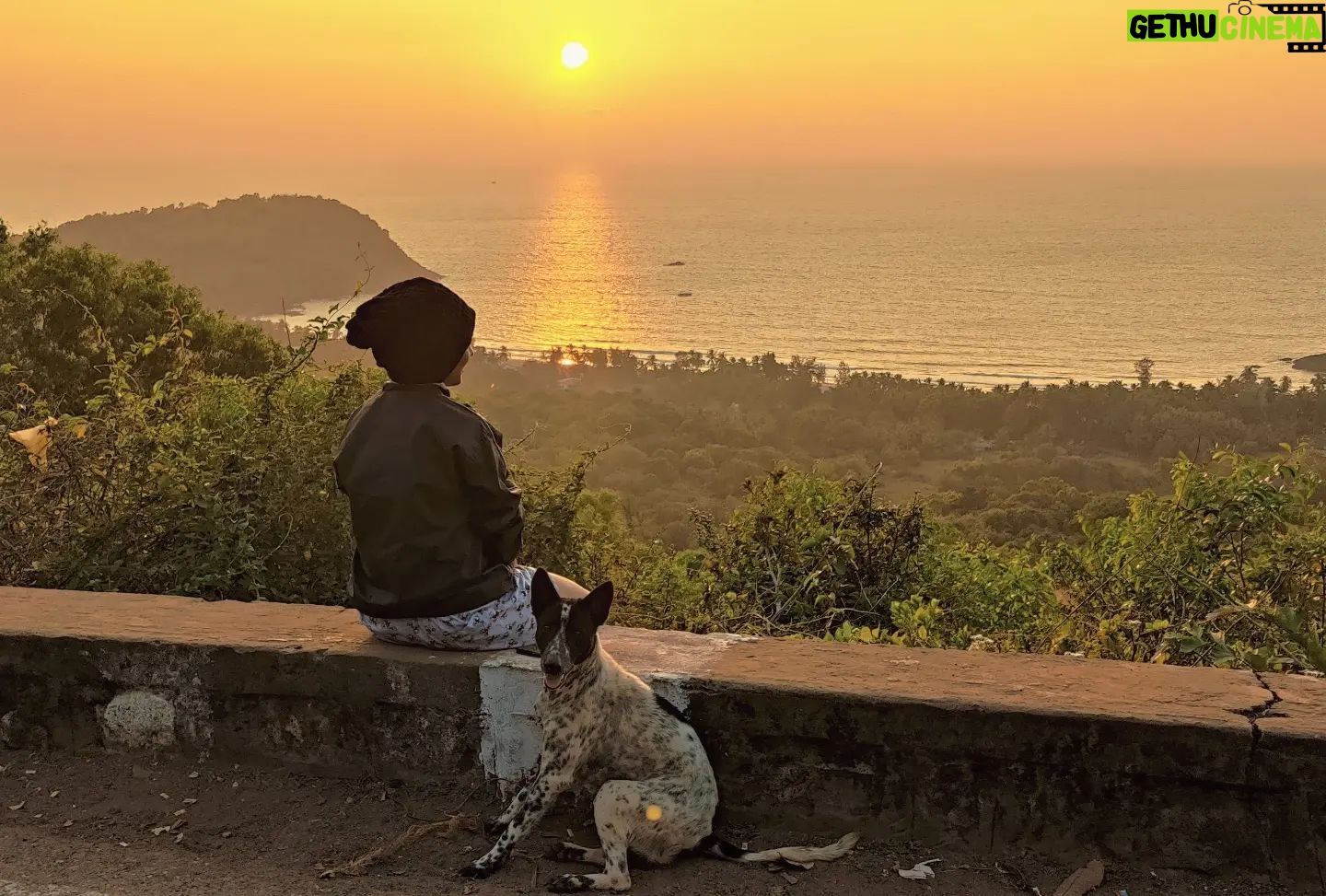 Sindhu Lokanath Instagram - While the sun sets in the sea, When the darkness takes over she will see, The shadow of her wings which are ready to be set free. . #selfmuse #justmeandmyself