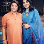 Sindhu Lokanath Instagram – It was a pleasure working with you @malashreeramu . Though it was for a very short time it was the best😊.
.
#kendadhaseragu