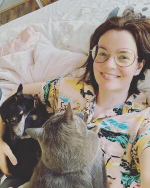 Siobhan Thompson Instagram - This lasted just long enough to take the photo