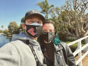 Siobhan Thompson Instagram - Anime boyfriend and goth girlfriend