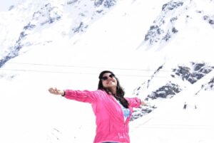 Sireesha Bhagavatula Instagram - A world full of Snow and Love ❄️💗
