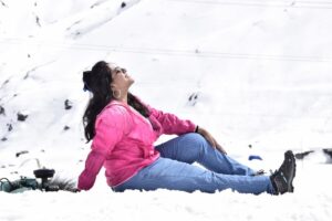Sireesha Bhagavatula Instagram - A world full of Snow and Love ❄️💗