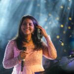 Sireesha Bhagavatula Instagram - The girl with the golden voice : @sireeshabhagavatula 🎵 Sireesha's rich voice is comforting to the soul, and honey to the ears. . Her range and depth shone bright on stage that night as she enthralled the audience with her performance 🎙️ . Live at @skootroffices 📍 . 10-May-2024
