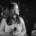 Sireesha Bhagavatula Instagram - The girl with the golden voice : @sireeshabhagavatula 🎵 Sireesha's rich voice is comforting to the soul, and honey to the ears. . Her range and depth shone bright on stage that night as she enthralled the audience with her performance 🎙️ . Live at @skootroffices 📍 . 10-May-2024