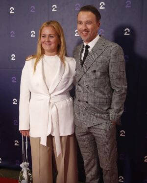 Siri Kristiansen Instagram - Norges nye superduo.
Neida. Bare to som støtter hverandre over rød løper.. Takk!
