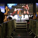 Skye Dolecki Instagram - All In I remember driving past the first All In on my way to training, this year I went to London with AEW and watched all my coworkers make history 💙 I love what I do and the people I get to share this amazing life with