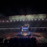 Skye Dolecki Instagram - All In I remember driving past the first All In on my way to training, this year I went to London with AEW and watched all my coworkers make history 💙 I love what I do and the people I get to share this amazing life with