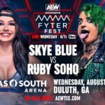 Skye Dolecki Instagram - Wednesday night things 💙 #aew #womenswrestling #aewdynamite #skyeblue