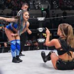 Skye Dolecki Instagram - Making em stop and stare #aew #womenswrestling #aewdynamite #aewrampage #skyeblue