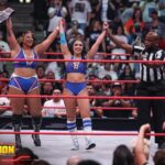 Skye Dolecki Instagram - **WARNING THIS IS GOING TO BE SAPPY AF** If you would have told 17 year old trainee Skye that at the age of 23 she would pin Ruby Soho on the debut of AEW Collision in a SOLD OUT United Center, in my hometown of Chicago, AND my ass (quite literally) broke the internet….. I would have never believed you. I still can’t wrap my head around all the feelings and emotions that went through me from the moments leading up to walking out onto that stage to me just typing this caption. I am so grateful for the opportunity to show the world who Skye Blue really is, and I can’t wait to keep making you all proud. I love pro wrestling so effin much, it’s my life, it’s all I know, and I can’t wait to wrestle til I’m 85 years old still trying to bump and wrestle to put smiles on everyone’s faces. Let’s fucking go 💙