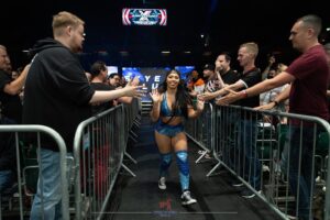 Skye Dolecki Instagram - All In 
I remember driving past the first All In on my way to training, this year I went to London with AEW and watched all my coworkers make history 💙 I love what I do and the people I get to share this amazing life with