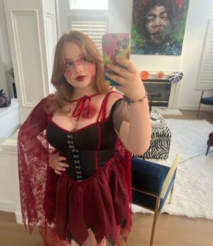 Skylar Gray Instagram - halloween photo dump🐺♥️

#littleredridinghood #halloween #photodump #photooftheday #explorepage #redhead #losangeles