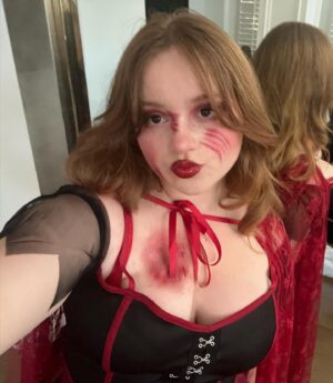 Skylar Gray Instagram - halloween photo dump🐺♥️

#littleredridinghood #halloween #photodump #photooftheday #explorepage #redhead #losangeles