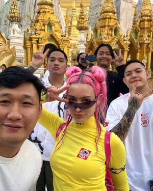 Skylar Roberge Instagram - This Southeast Asia trip was so nice. I can’t tell you how blessed I feel to do what I’m doing🙏🏼 I want to see every inch of the world, make better music, make people happy, & open/ inspire more minds 🌌💖
I’m no where near reaching my goals, but it’s ok cuz it’s about the journey/ struggles getting there that = life. 
And how you live your life, is how you live today.
Sending love and blessings to everyone reading this 😘💕💫