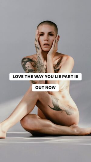 Skylar Grey Instagram - Download my new recording of Love The Way You Lie Part III now! Link in bio.