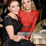 Skyler Samuels Instagram - Happy birthday to the queen @elle_satine 👑 I love you Elle! No better person to dress up and drink champagne with and then go home and eat take-out with ♥️ cheers to your new year 🥂🎁🎉