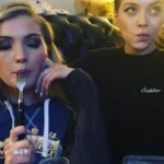 Skyler Samuels Instagram - Happy birthday to the queen @elle_satine 👑 I love you Elle! No better person to dress up and drink champagne with and then go home and eat take-out with ♥️ cheers to your new year 🥂🎁🎉