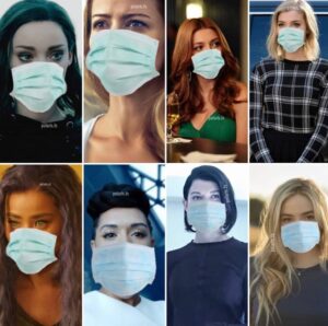 Skyler Samuels Instagram - If the X-men can mask, so can you 👆😷Stay safe out there everyone♥️