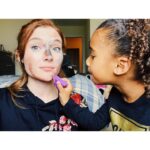 Skyler Samuels Instagram – my niece has taken up a new career as a makeup artist. dm her for direct booking 👩‍🎨