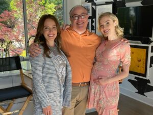 Skyler Samuels Instagram - Thank you to everyone who tuned into Switched Before Birth on @lifetimetv! We are so grateful for your support! Cheers to our lovely and incredibly talented cast and crew. A special cheers to @bo_yokely and his real life wife @liv_yokely who welcomed their baby girl just days after we wrapped. And a cheers to one of my favorite people and best friends @shellyguberek who gave me the wonderful news that her little one is on the way. All kinds of blessings wrapped up in this project, grateful for every one of them 💖
