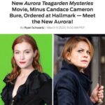 Skyler Samuels Instagram - Surprise…I’m the new Aurora 💁‍♀️🔎📝 So excited to be joining the mysterious and fun world of Aurora Teagarden. Let the mystery solving begin! @hallmarkchannel