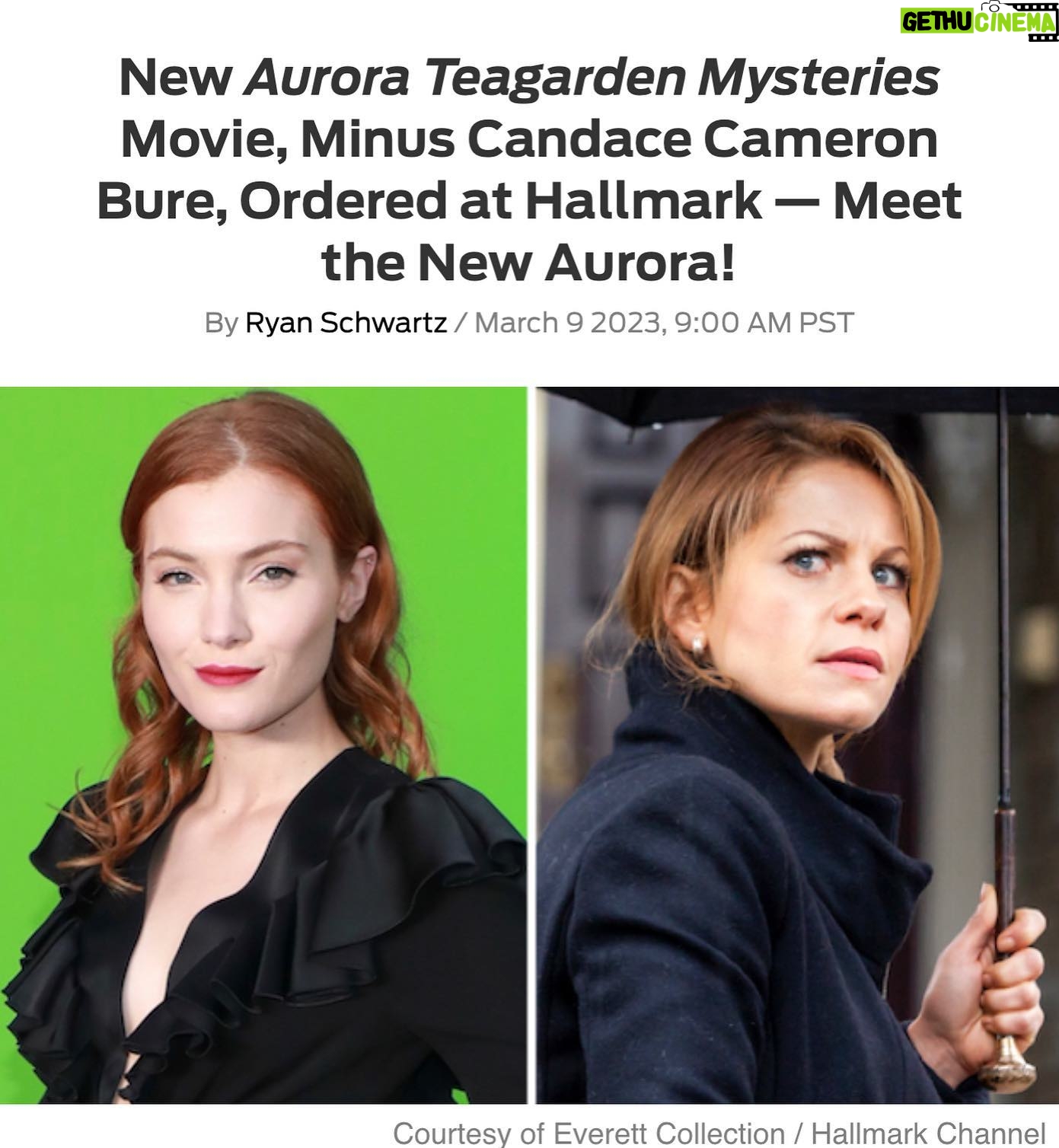 Skyler Samuels Instagram - Surprise…I’m the new Aurora 💁♀️🔎📝 So excited to be joining the mysterious and fun world of Aurora Teagarden. Let the mystery solving begin! @hallmarkchannel