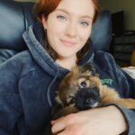 Skyler Samuels Instagram - interrupting pandemic panic with a puppy post. you’re welcome 🐶 (also another reminder that this a great time to foster a pup or kitten in need, lots of organizations are looking for foster families during the quarantine)