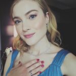 Skyler Samuels Instagram - If you’re gonna have the blues, may they be sapphire 😉💙 💎 x @charlesandcolvard #madenotmined #charlesandcolvardpartner