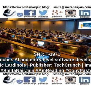 Smita Nair Jain Instagram - SNJ: T-1971 | “Microsoft launches AI and entry-level software development courses” | Author: Frederic Lardinois | Publisher: TechCrunch | #SmitaNairJain #AmReading #CopyPaste  #womenwhocode #womenintech #womenindigital #womenindatascience #thoughtleaders #tedxtalks #tedxspeakers #tedxmotivationalspeakers #tedx #technologyfuturistkeynotespeakers #technology #tech #strategy #motivationalspeakertedtalks #motivationalspeakers #motivationalspeakeronleadership #motivationalspeakerbusiness #mentor #leadership #keynotespeakers #informationtechnology #futuristtechnologyspeakers #futuristspeakers #futuristmotivationalspeakers #futuristkeynotespeakers #fintech #digitalfuturistspeakers 
TO READ THE FULL ARTICLE: https://www.linkedin.com/pulse/snj-t-1971-microsoft-launches-ai-courses-author-smita-nair-jain/?published=t

Take A Minute To Follow Me On Social Media:
Facebook: https://www.facebook.com/SmitaNairJainPage/
Twitter: https://twitter.com/SmitaNairJain
Instagram: https://www.instagram.com/smita.nair.jain/
LinkedIn: https://www.linkedin.com/in/smitanairjain/ 
Google : https://plus.google.com/ SmitaNairJain