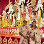 Sneha Paul Instagram - Subho Bijoya 🙏🏻 Happy Dussehra to everyone. #mumbaipuja #durgapuja