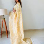 Sneha Paul Instagram - Saree- @dorbysneha Please D.M Beautiful Embroidery designer Saree with blouse are available. #dorbysneha #saree #sareelove #beauti #handwork #ethnic