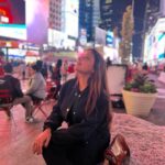 Sneha Paul Instagram - Outside my beloved India, New York is the only city which has the greatest vibe at any hour of the day! Happy to be here for some work and some fun time. 🗽🇺🇸🇮🇳❤️