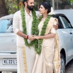 Snisha Chandran Instagram - Finally Radhakrishna got Married❤️ Coming soon on @zeekeralam #picoftheday #married #subhadramonzeekeralam #radhakrishnan #subhadram #subhadramserialonzeekeralam #like #instagram #instalike #liketime #instagood #love #snishachandran