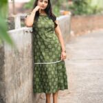 Snisha Chandran Instagram - 💚🤍 📸 @_arjunmangalashey_ 👗 @paraiso_comfortwears #picoftheday #picture #picofday #green #greenlove #like #instagram #instadaily #instalike #instagood #instamood #love #loveyourself #snishachandran