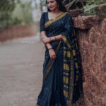 Snisha Chandran Instagram - 🖤 🥻 @kalyani_cotton 📸 @_arjunmangalashey_ #picture #black #blacksaree #sareelove #sareelover #loveyourself #love #instalike #like #intagood #instagram #instagood #instadaily #instamood #insta #picoftheday #picofday #snishachandran #love