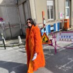 SoKo Instagram – Best “orange you glad …” joke wins.. 
🍊 @marineserre_official 🍊 
1st pic by @paulfogiel 
All other 📸 by @miriam_marlene