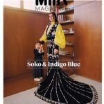 SoKo Instagram - My dream cover shoot for @milk_magazine with my biggest love ❣️ and the best best team ! Thanks for capturing memories that i will treasure forever 💎 📸 @_melanie_ _rodriguez_ Soko styled by @elissacastelbouloiret in @gucci and Indigo styled by @melaniehoepffner in @mini_rodini hair @tomoko_ohama make up @aureliedeltour_makeup studio @studiomimi_ma