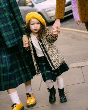 SoKo Instagram - A little London family trip to see our friends at @paulandjoeparis : @sosopaulandjoe @adrienalbou @leithclark 
I love traveling with these 2 so so much 🧸 🇬🇧 
1 & 3 pic by @sharonlopez 
5,6,8,9 by @stephanefeugerephotography 
 And last slide, i die 😭
Make up @anitakeeling 
Hair @philippetholimet