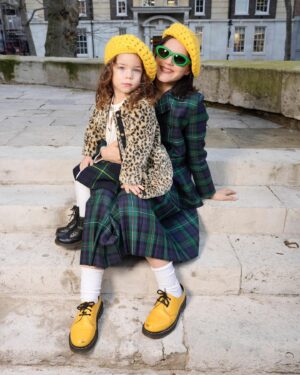 SoKo Instagram - A little London family trip to see our friends at @paulandjoeparis : @sosopaulandjoe @adrienalbou @leithclark 
I love traveling with these 2 so so much 🧸 🇬🇧 
1 & 3 pic by @sharonlopez 
5,6,8,9 by @stephanefeugerephotography 
 And last slide, i die 😭
Make up @anitakeeling 
Hair @philippetholimet