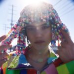 SoKo Instagram – 🌈 I’m a rainbow now🌈
Shot by @colinsco for @numeromagazine 
Styled by @jaredengstudios in @dolcegabbana 
Make up @amberdmakeup 
Hair @sheardeath
