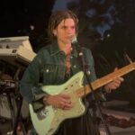 SoKo Instagram – Got to play some of my favorite songs to some of my favorite people last night.. Thank you all for being my special Valentines ❣️ Thank you @matchesfashion for letting me play in front of a live audience for the first time since covid.. Goddess, i’vemissed it ! Thank you @alexandermcqueen for making the best clothes / jewelry and making me feel like a true grunge goth princess. 
Thank you to @chromesparks & @hether for being the best band for a night !
Styled by @jaredengstudios 
Make up @amberdmakeup 
Hair @sheardeath 
#mfxfrieze