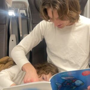 SoKo Instagram - A little London family trip to see our friends at @paulandjoeparis : @sosopaulandjoe @adrienalbou @leithclark 
I love traveling with these 2 so so much 🧸 🇬🇧 
1 & 3 pic by @sharonlopez 
5,6,8,9 by @stephanefeugerephotography 
 And last slide, i die 😭
Make up @anitakeeling 
Hair @philippetholimet
