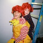 SoKo Instagram - All love forever ♾️ 💛❤️💛❤️💛 Halloween edition against McDonald’s! GO VEGAN All fun captured by our fave @miriam_marlene #govegan #veganmom