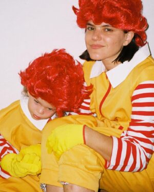 SoKo Instagram - All love forever ♾️
💛❤️💛❤️💛
Halloween edition against McDonald’s! 
GO VEGAN
All fun captured by our fave  @miriam_marlene
#govegan #veganmom
