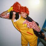 SoKo Instagram - All love forever ♾️ 💛❤️💛❤️💛 Halloween edition against McDonald’s! GO VEGAN All fun captured by our fave @miriam_marlene #govegan #veganmom