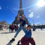 SoKo Instagram - ✌️ 🌈 Gay Paree 🌈 ✌️ Swipe for magical rainbow party on top of the Eiffel Tower ! Pic by @_lowlowlife_